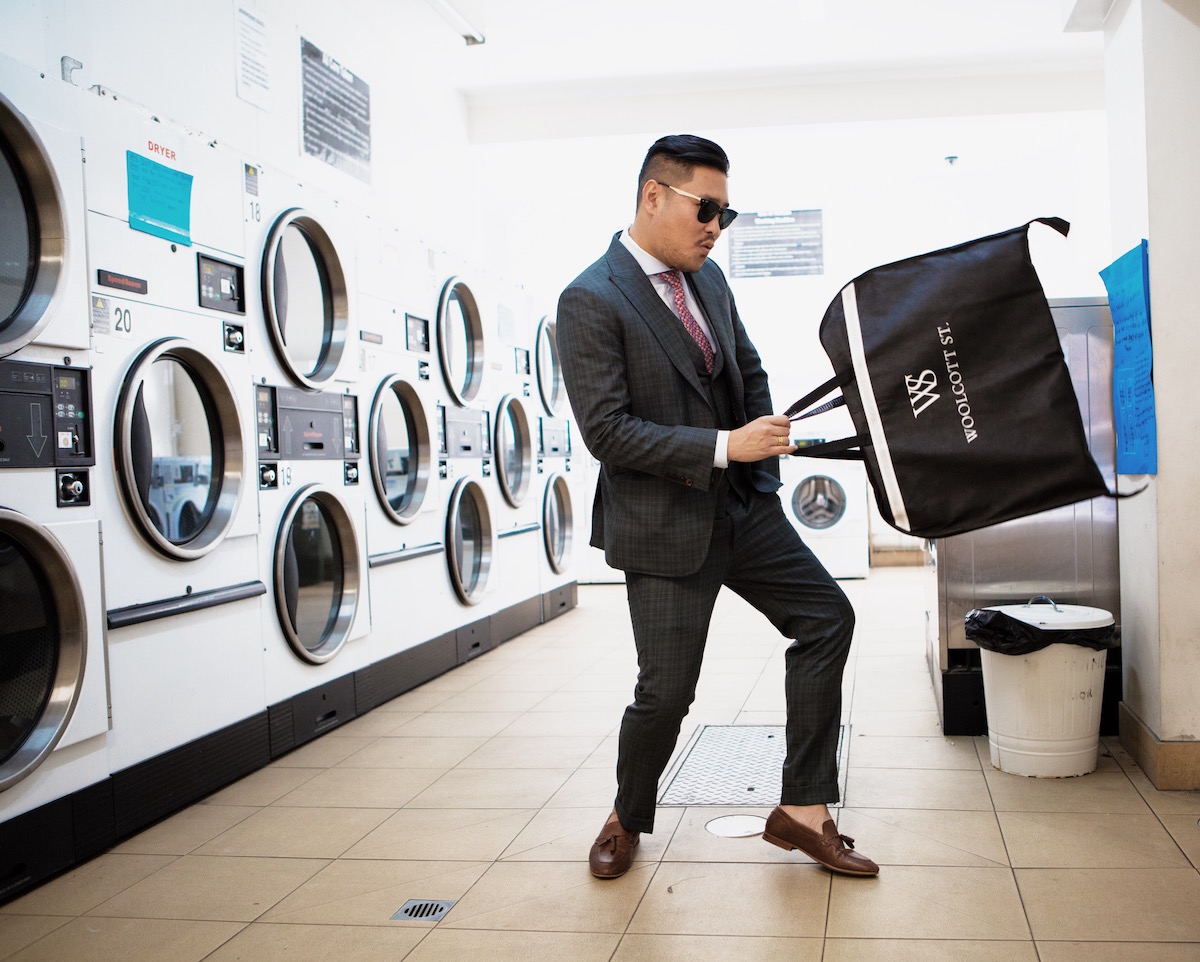 When to dry clean a suit woolcott st