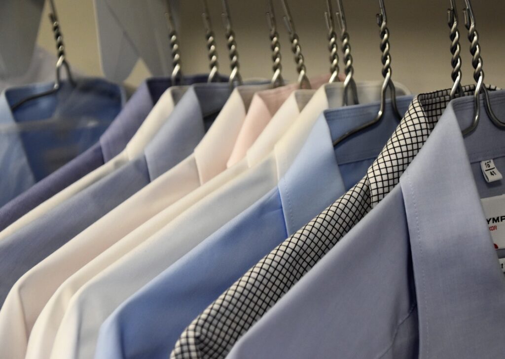 dry cleaning your suits