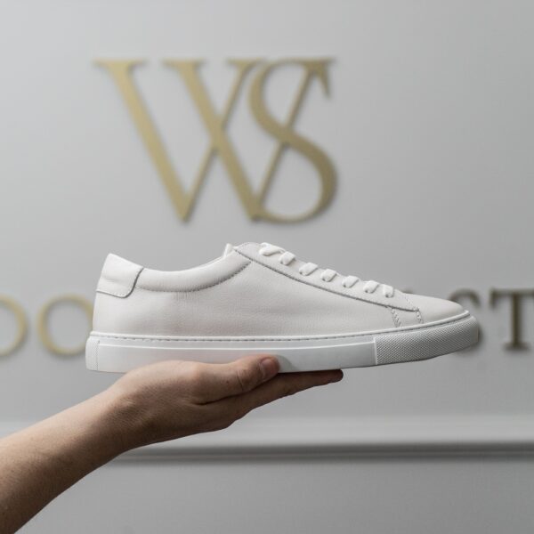 WHITE LOW CUT SNEAKER - Image 2
