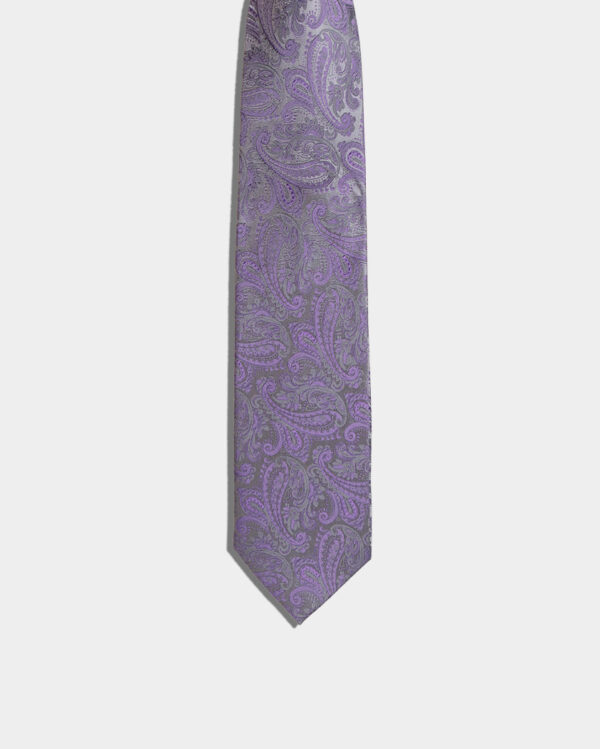 Purple Paisley Tie