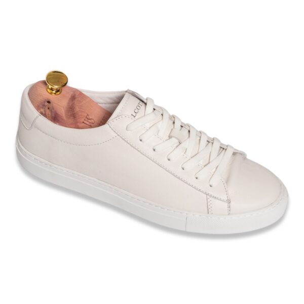 WHITE LOW CUT SNEAKER - Image 3