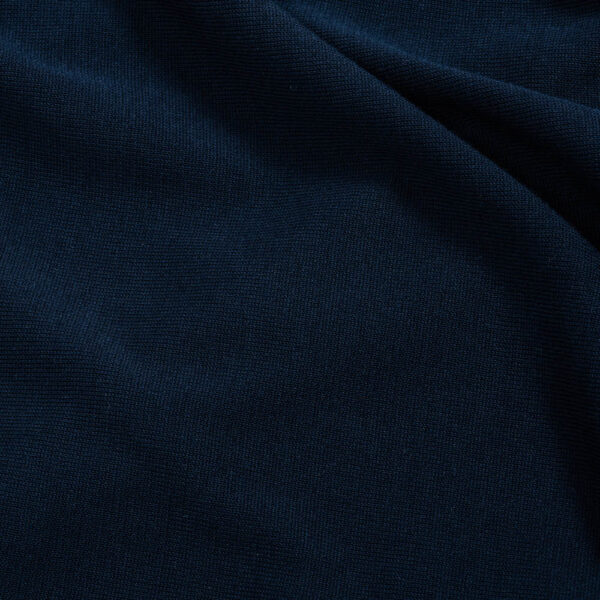 Merino Wool Button Up Long Sleeve Navy - Image 4