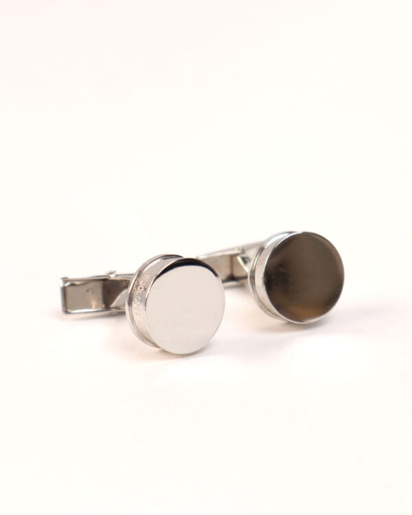 Silver Oval WS Cufflinks